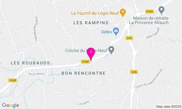 Localisation Delphine Fenu