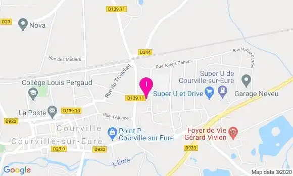 Localisation Benjamin Briere