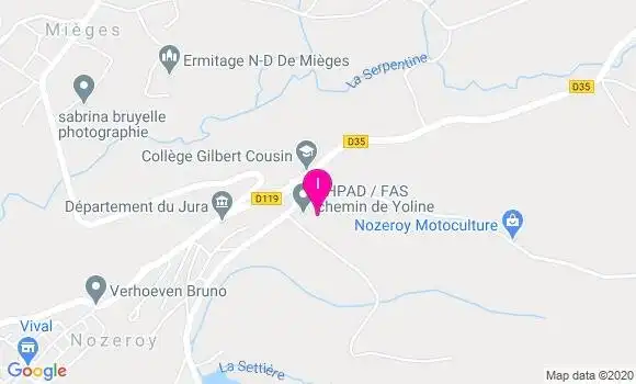 Localisation Charline Melet
