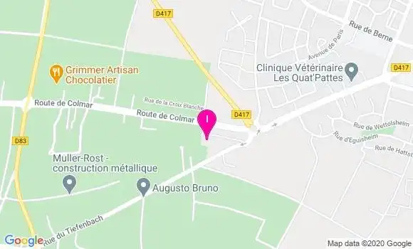 Localisation Emmanuelle Lavaux