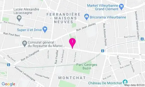 Localisation Ouafa Hafsouni
