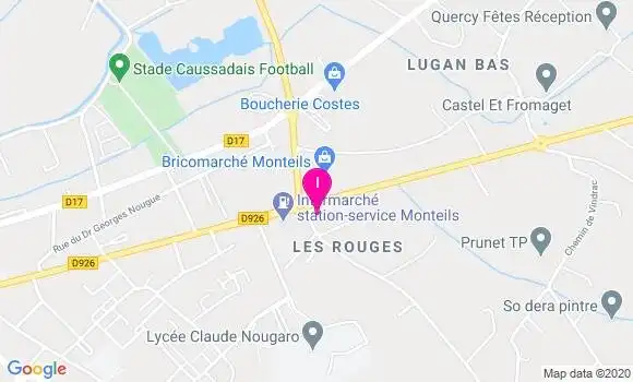 Localisation Carole Jungbluth