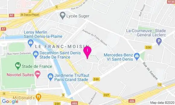 Localisation Annie Foulon