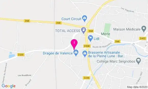 Localisation Catherine Razzanti