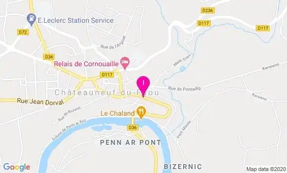 Localisation Auriane Herveou