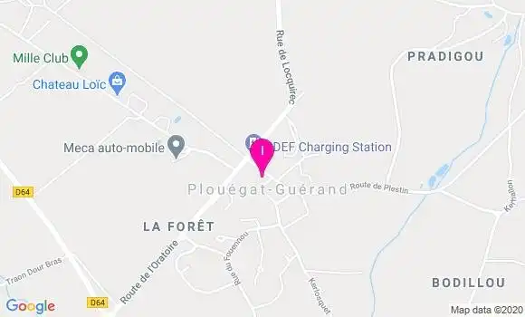 Localisation Magalie L Hostis