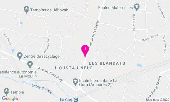 Localisation Virginie Meny