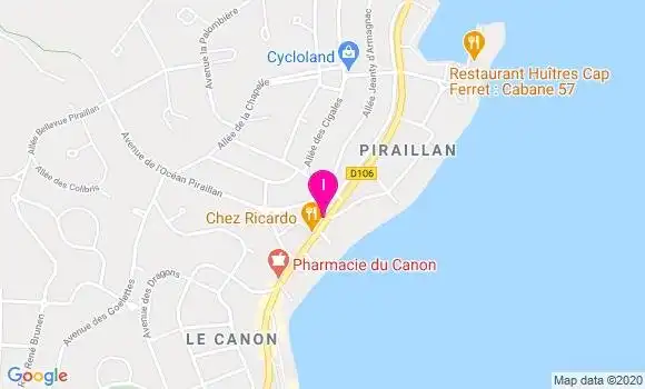 Localisation Elise Garot