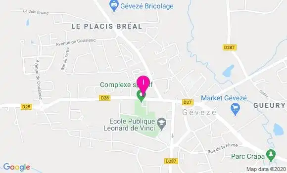 Localisation Fanny Hardy