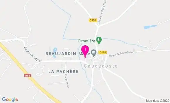 Localisation Severine Brancherie