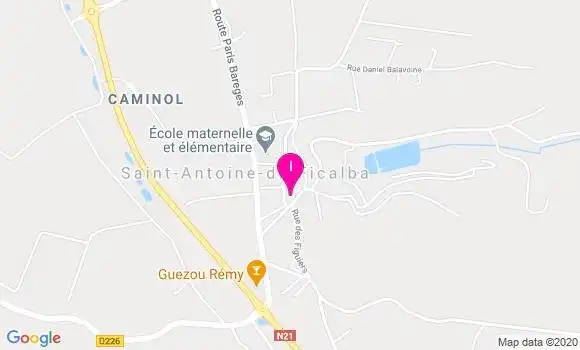 Localisation Julien Bourzat