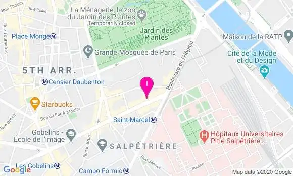Localisation Pascale Rousseau