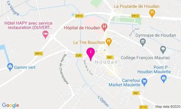 Localisation Emilie Durand