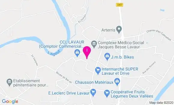 Localisation Amandine Ten