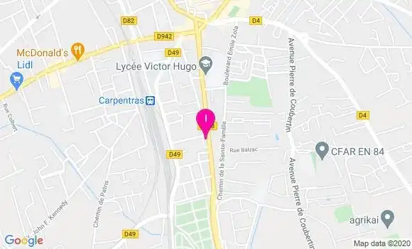 Localisation Isabelle Aluigi