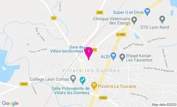Localisation Isabelle Bonnet Ligeon