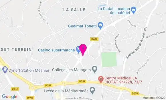 Localisation Magali Hamart