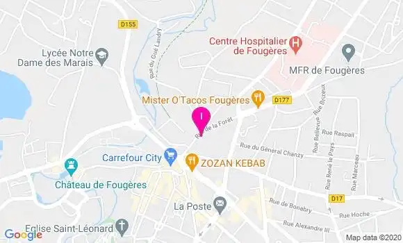 Localisation Carole Fasquel