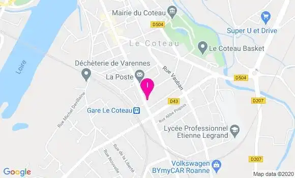 Localisation Emilie Goffart