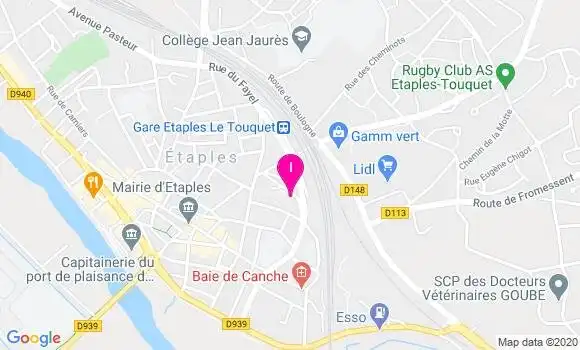 Localisation Esther Coulombel