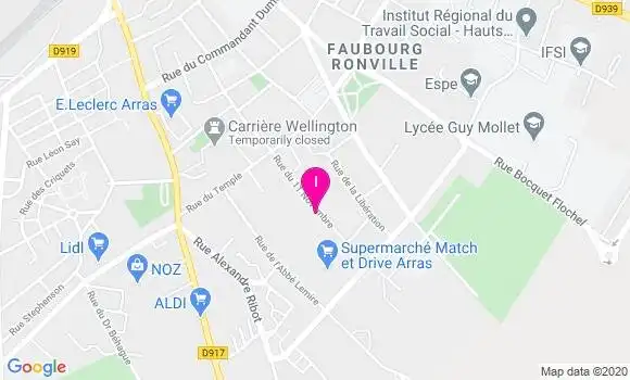 Localisation Eugenie Roland