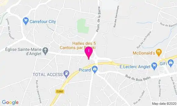 Localisation Gaelle Piton