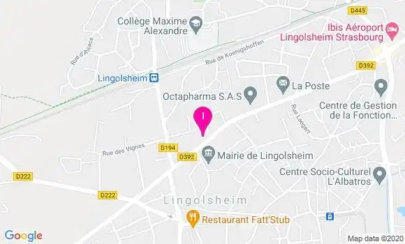 Localisation Fanny Andre