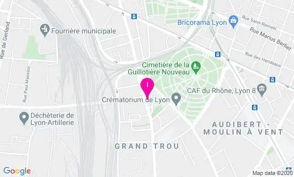 Localisation Ghislaine Dubois