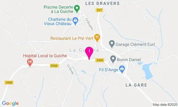 Localisation Patricia Clement