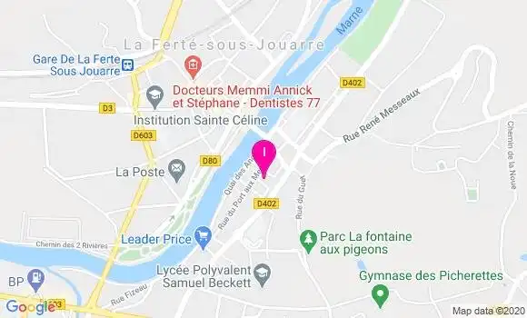 Localisation Stephanie Brochet