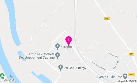 Localisation Anne Bassole Cognet