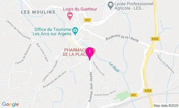 Localisation Perrine Puaud