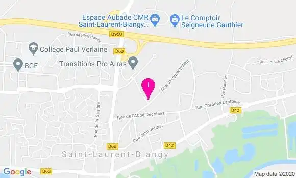Localisation Marine Lefebvre