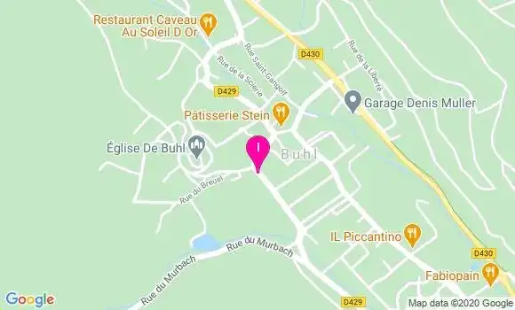 Localisation Odile Chervet