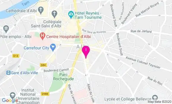 Localisation Caroline Martin