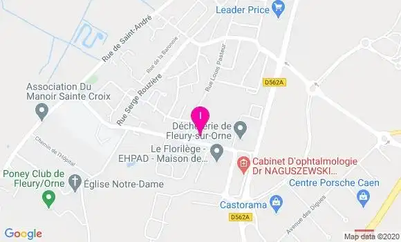 Localisation Carine Madelaine