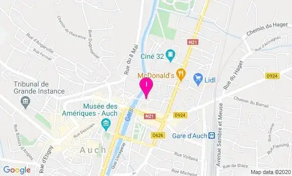 Localisation Marion Dejean