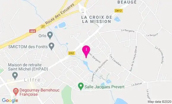 Localisation Alexandra Moulin
