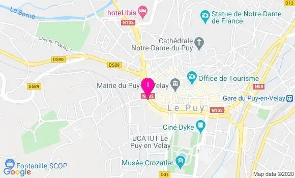 Localisation Audrey Lasherme