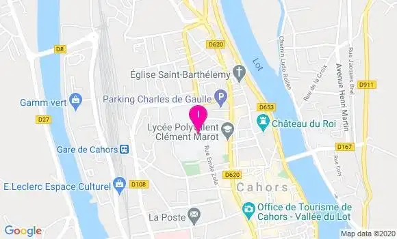 Localisation Emilie Duflo