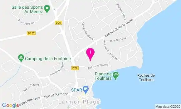 Localisation Delphine Le Thuaut