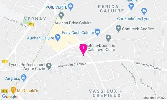 Localisation Typhanie Lefranc