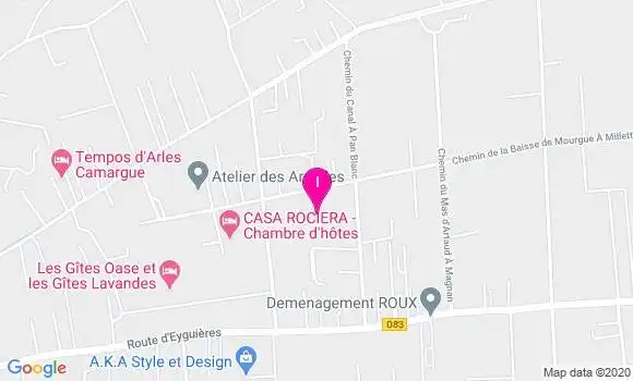 Localisation Eve Arnaudet