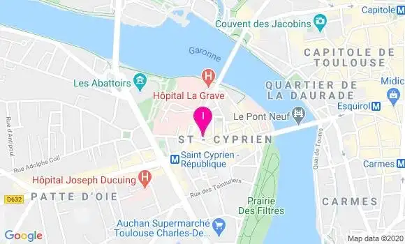 Localisation Isabelle Lafitte