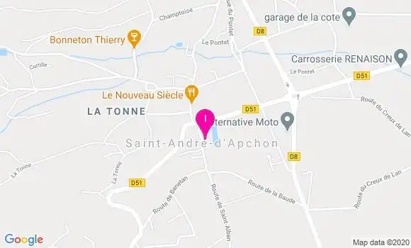 Localisation Carole Laplace Smith