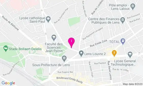 Localisation Valentine Meriaux