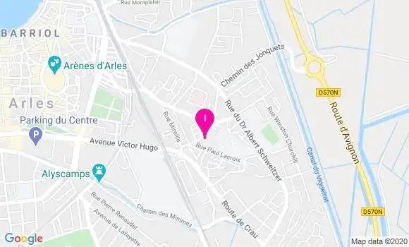 Localisation Corine Daronne