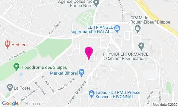 Localisation Johann Duval