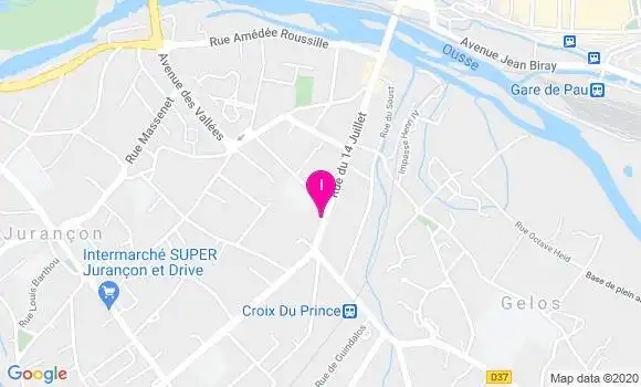 Localisation Anne Sophie Lacaze