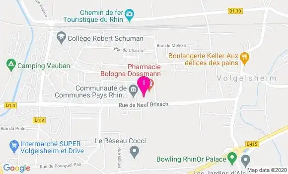 Localisation Dorothee Antoine